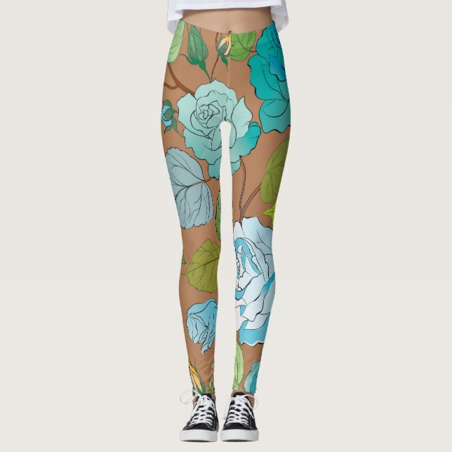 Legging Rosas 25 (Frente)