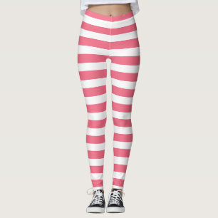 Legging Rosas claro e distribuição branca