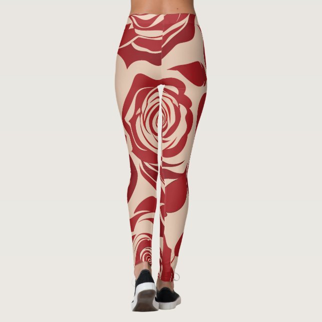 Legging Rosas de sussurro (Verso)