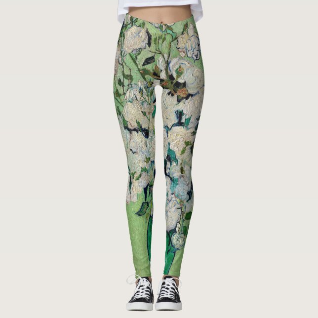 Legging Rosas de Vincent Van Gogh (Frente)