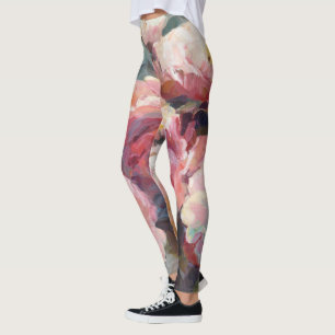 Legging Rosas do rosa selvagem
