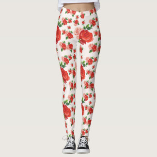 Legging Rosas Para U
