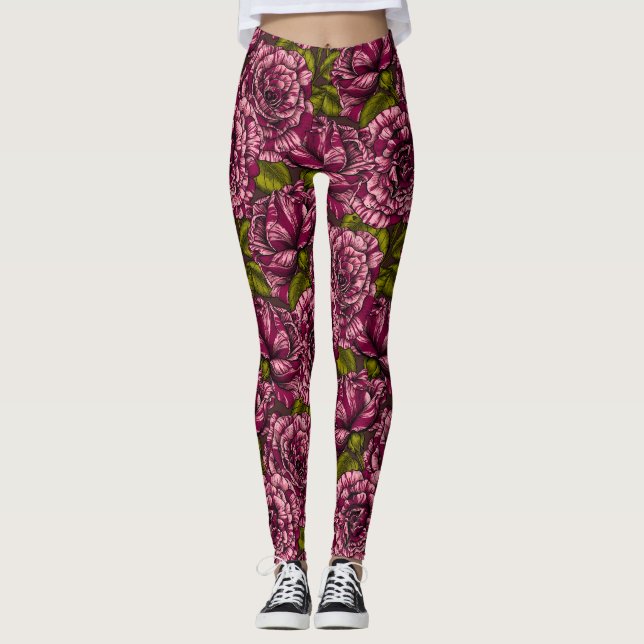 Legging Rosas para você (Frente)