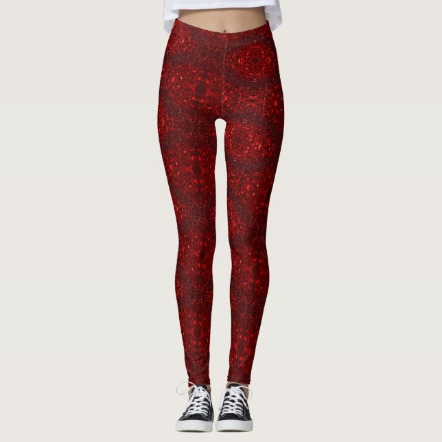 Legging Rosas vermelhas (Frente)