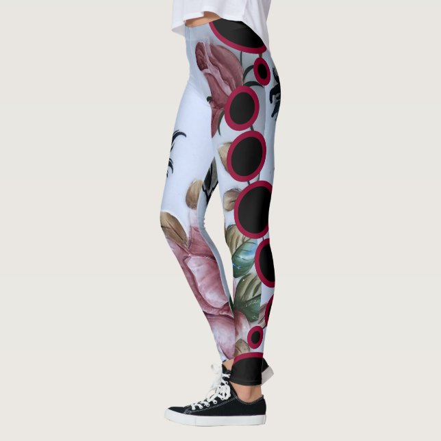 Legging Rosas vermelhas (Esquerda)