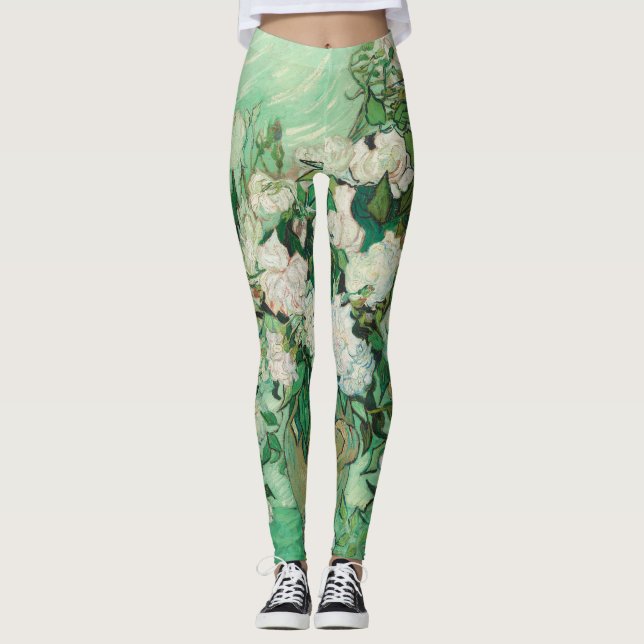 Legging Rosas - Vincent van Gogh (Frente)