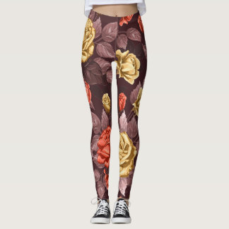 Legging Rosas Vintage