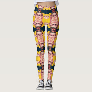 Legging rosie o rebitador
