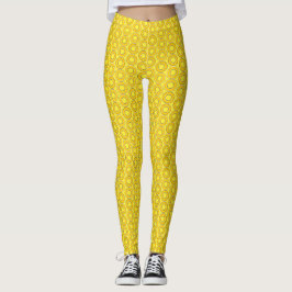 Legging Rosquinhas retrorreflectoras do Butterscotch