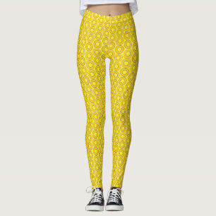 Legging Rosquinhas retrorreflectoras do Butterscotch