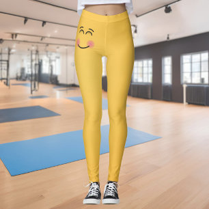 Legging Rosto sorridente com olhos sorridentes