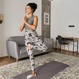 Legging Rostos Engraçados