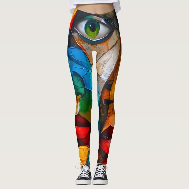 Legging Rostos que conhecemos (Frente)