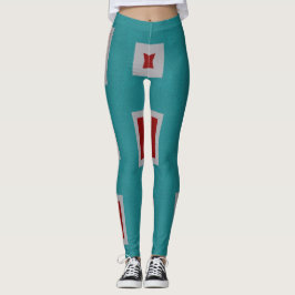 Legging roupa de xadrez
