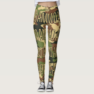 Legging ROUPA do Exército Clássico de Impressões da AMMO