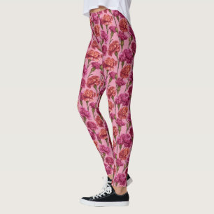 Legging Roupas Ativas Rosa Presentes de Aniversário Temáti