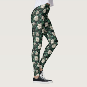 Legging Roupas de Fitness Estético Gardenias Clássicas