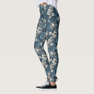 Legging Roupas Edgy Gardenias Petal Crossfit