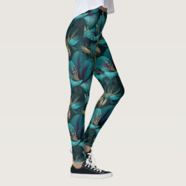 Legging Roupas Temáticas de Amarílis com Exercícios Edgy