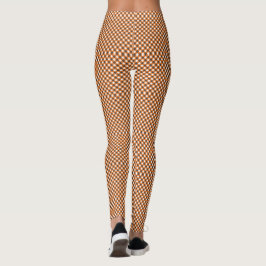 Legging Roupas Xadrez Gingham de Verão para Mulheres