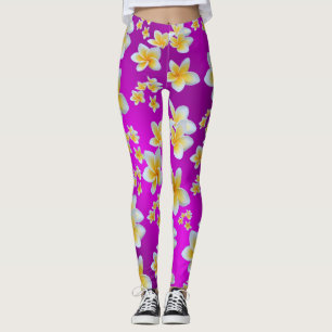 Legging roxo,asiático, amarelo, branco, florescente, brilh