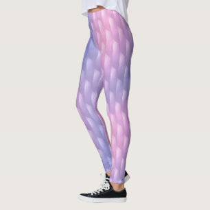 Legging Roxo e Rosa Iridescentes