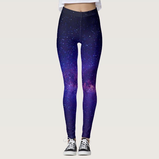 Legging Roxo Starry Night Galay (Frente)