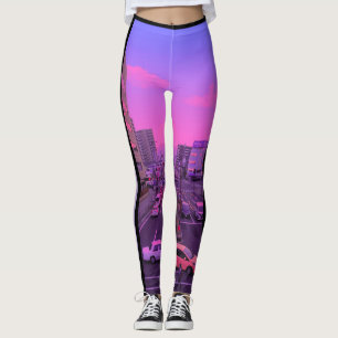Legging rua da cidade