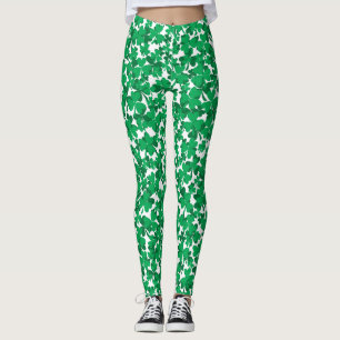 Legging Rua, Shamrocks do Dia de Patrick