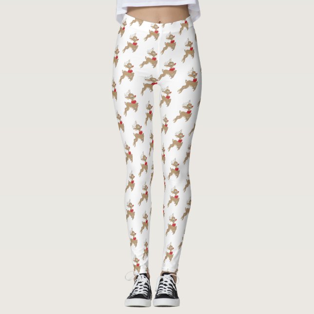 Legging Rudolph Pattern (Frente)