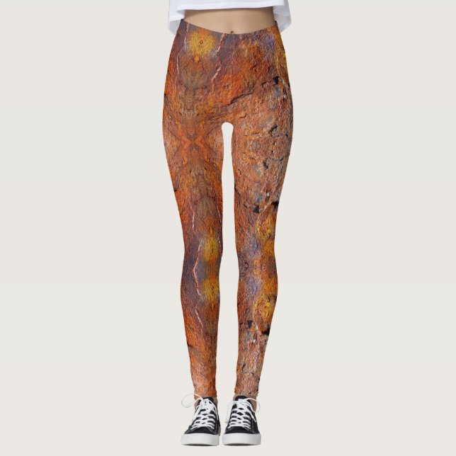 Legging Rusty Metal - Power yoga Ir (Frente)