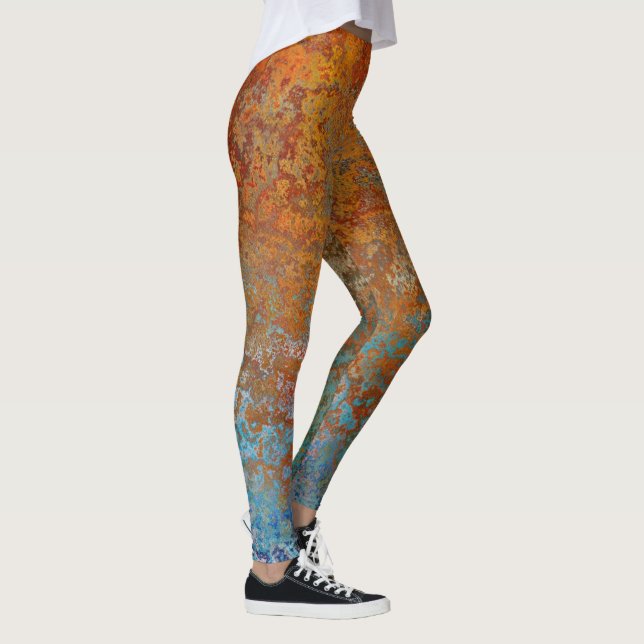 Legging Rusty, Verdigris, Grunge Steampunk (Direita)
