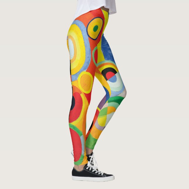 Legging Rythme Joie de Vivre por Robert Delaunay (Direita)