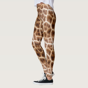 Legging Safari Giraffe Impressão