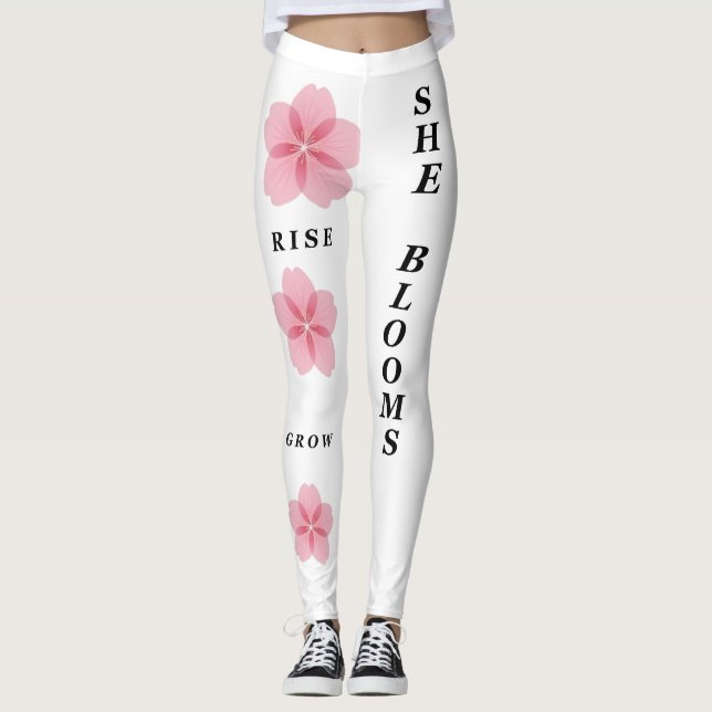 Legging Sakura Floresce e Cresce (Frente)