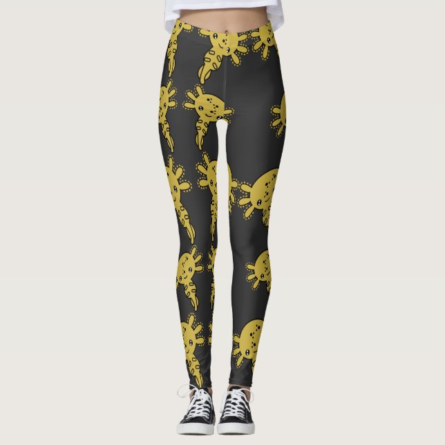 Legging Salamander Axototl exótico (Frente)