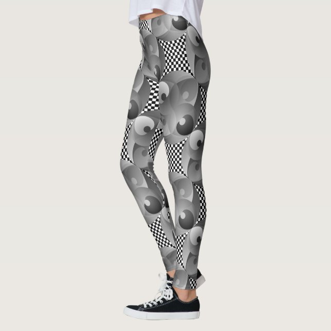 Legging Saldo B/W de Kenneth Yoncich (Esquerda)