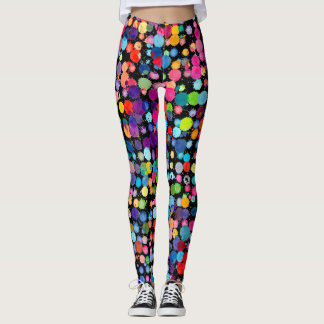 Legging Salpicos de Tinta Funky