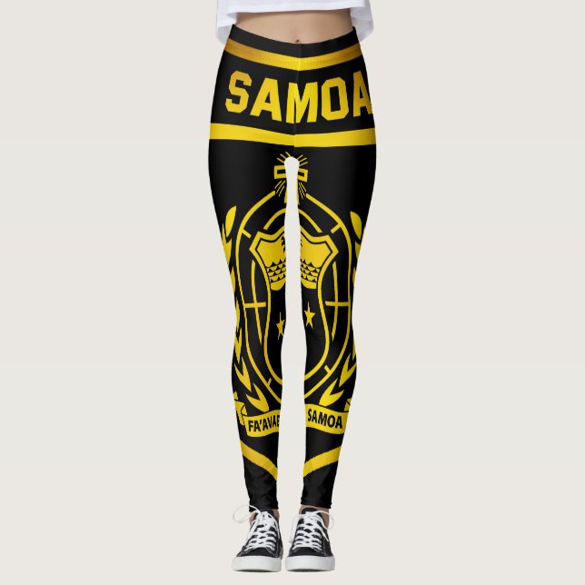 Legging Samoa Emblem (Frente)