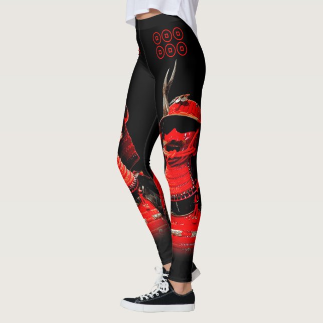 Legging SANADA YUKIMURA (Red ver.) (Esquerda)
