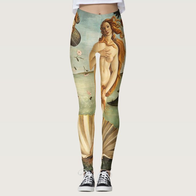 Legging Sandro Botticelli Nascimento De Vênus (Frente)