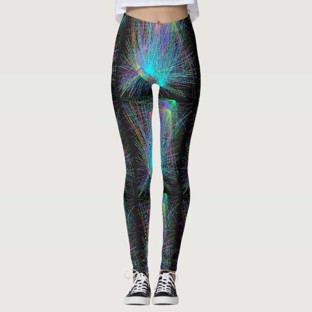 Legging Sangue Radiante de Pulso de Prism (Frente)