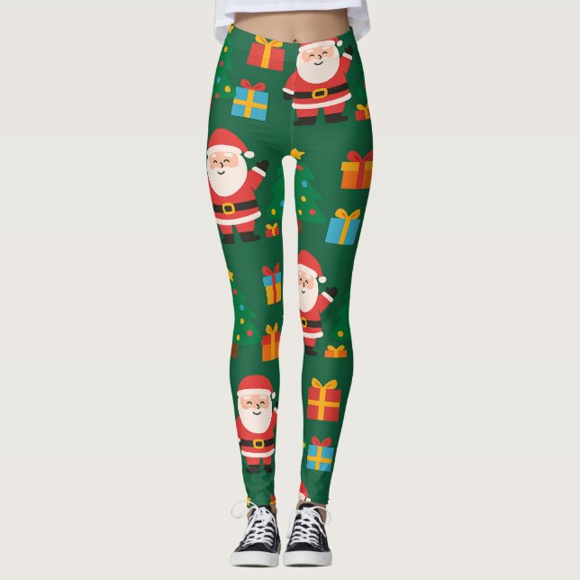 Legging Santa Christmas Funny  (Frente)