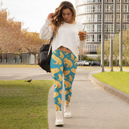 Legging Sapo amarelo