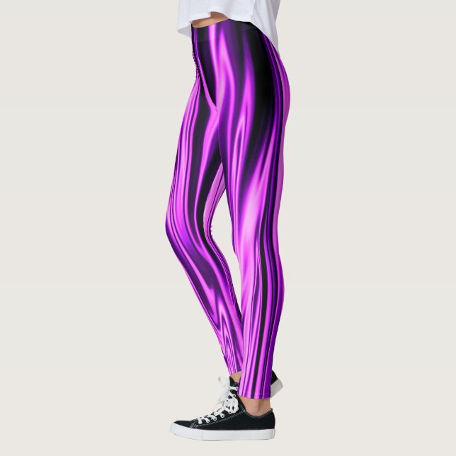 Legging Satin Roxo...... (Esquerda)