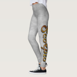 Legging Scorpio em Topaz Gemstone