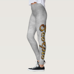 Legging Scorpio em Topaz Gemstone