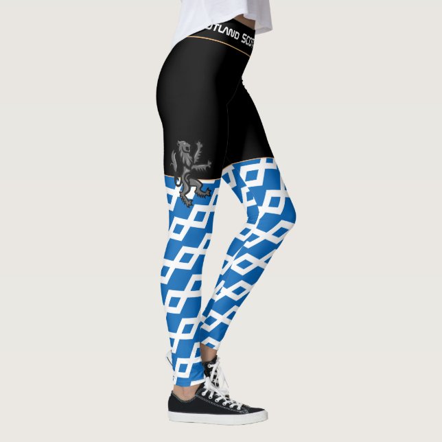 Legging Scotland & Lion, Scottish Flag, fashion / esporte (Direita)