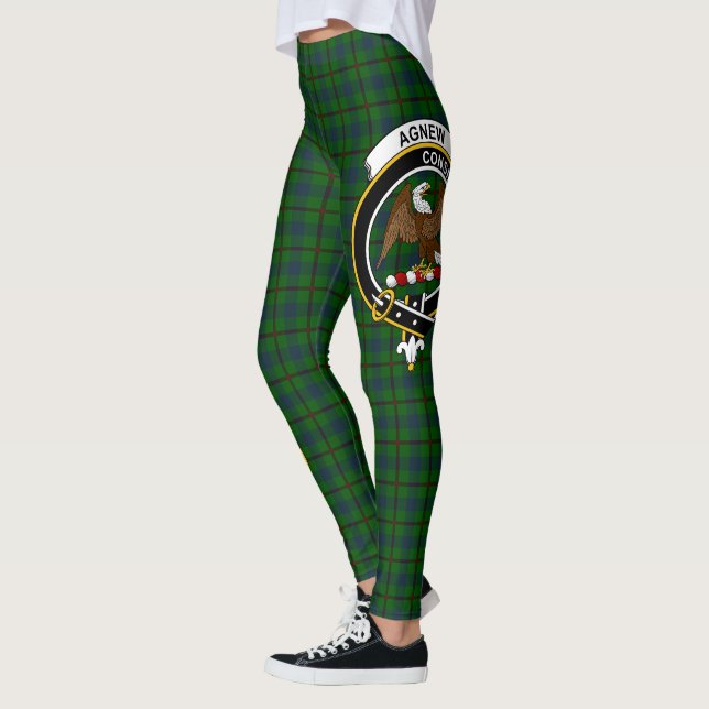 Legging Scotstee Clan Agnew Hunting Crest Tartan Women (Esquerda)