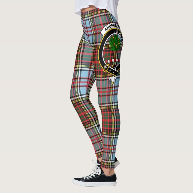 Legging Scotstee Clan Anderson Antigo Crest Tartan Women (Esquerda)